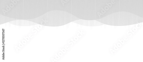 Obraz どんよりした雰囲気のフレームベクターイラスト 不安 不満 悩み 鬱 うつ 憂鬱