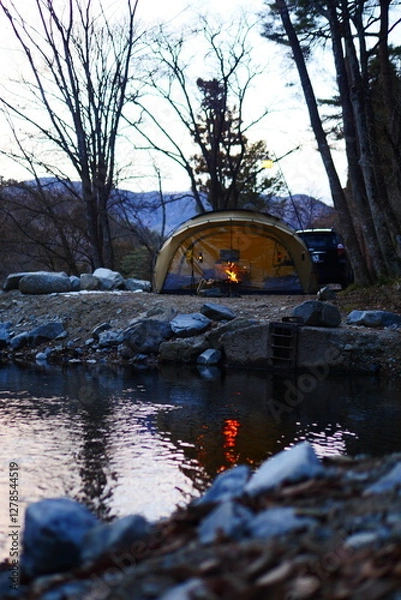 Obraz bridge over river