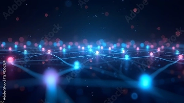 Fototapeta abstract blue background