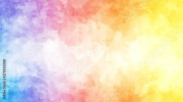 Obraz Colorful abstract cloudy sky background