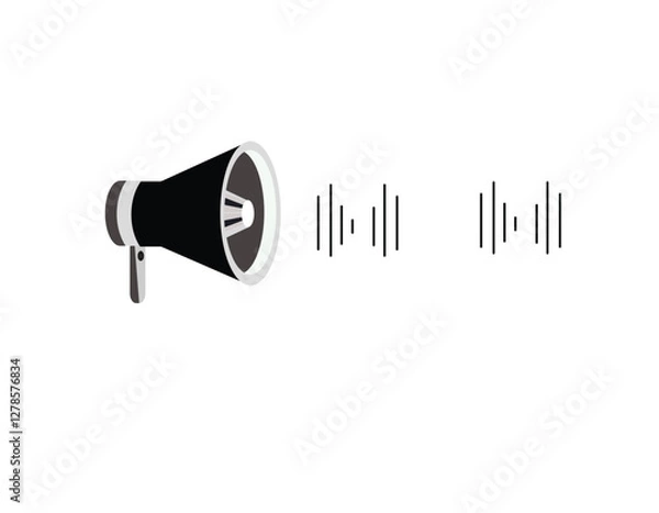 Fototapeta megaphone