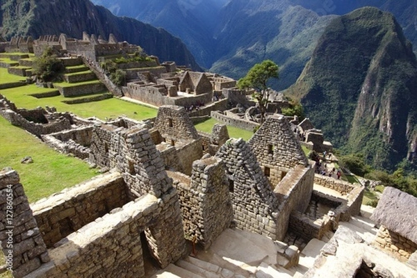 Obraz The inca city of Machu Picchu in Peru 
