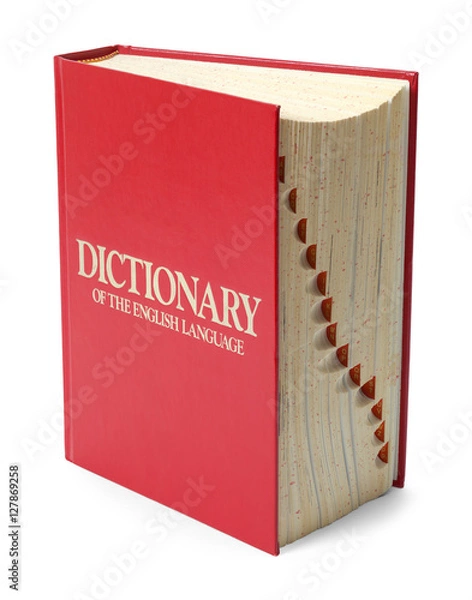 Obraz Dictionary on End