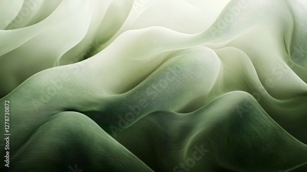 Fototapeta Minimalist Organic Texture with Smooth Natural Gradients and Gentle Light Reflections