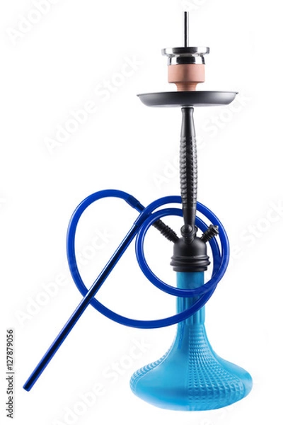 Obraz Modern hookah isolated on white background