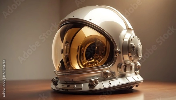 Fototapeta Astronaut Helmet: A Glimpse into Space Exploration
