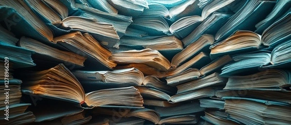 Fototapeta Abstract law books