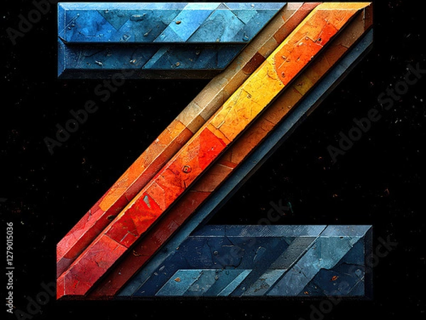 Obraz fonts, original, unique, creative, artistic, stylish, modern, vintage, retro, futuristic, elegant, fancy, decorative, handwritten, calligraphy, script, bold, minimal, geometric, abstract, serif, sans-