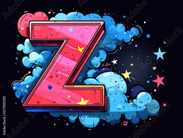 Obraz fonts, original, unique, creative, artistic, stylish, modern, vintage, retro, futuristic, elegant, fancy, decorative, handwritten, calligraphy, script, bold, minimal, geometric, abstract, serif, sans-