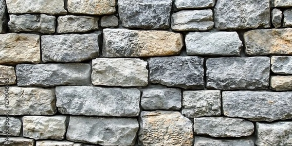 Obraz Gray Stone Wall Texture