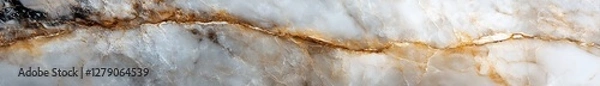 Fototapeta Elegant marble banner background with smooth, flowing patterns and natural stone texture. Perfect for modern, luxury, and design-themed projects.