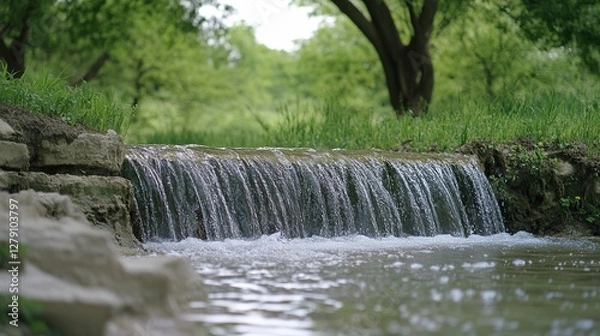 Obraz Waterfall in jungle