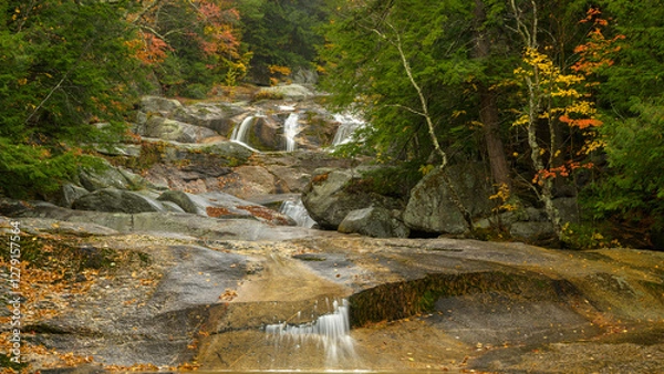 Obraz Autumn waterfall