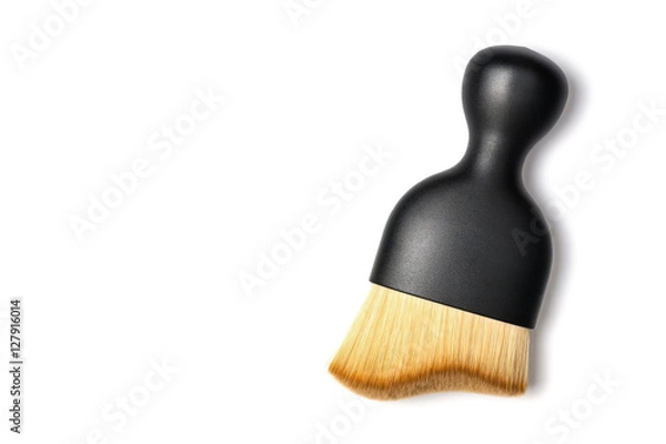 Obraz Make up brushes on white background
