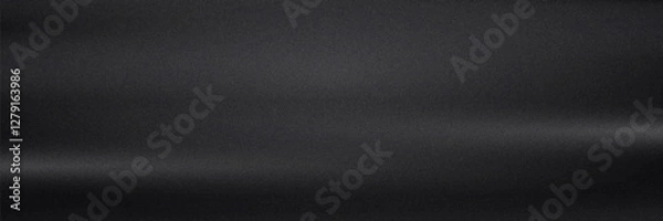 Obraz Monochrome abstract metallic dark background with noise.vector grainy
