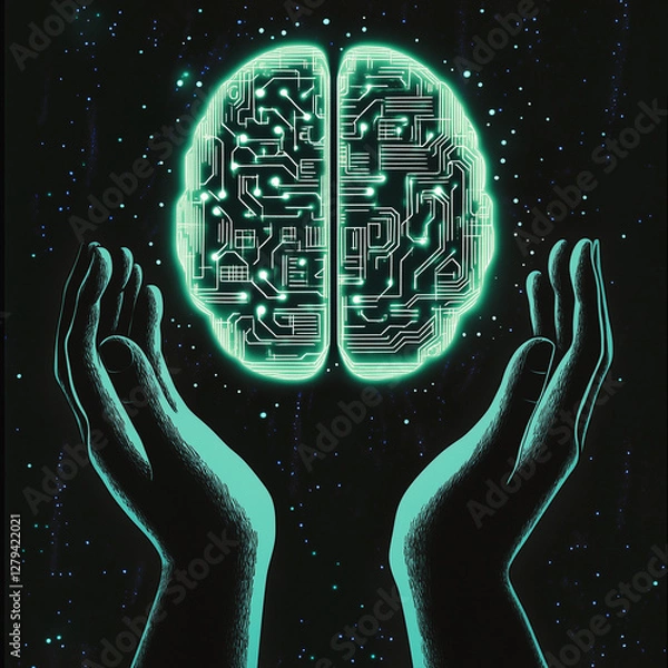 Obraz Harmonizing Intelligence The Balance of Ethical AI