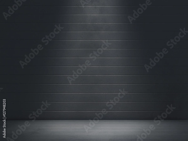 Obraz Product showcase spotlight background.3D rendering