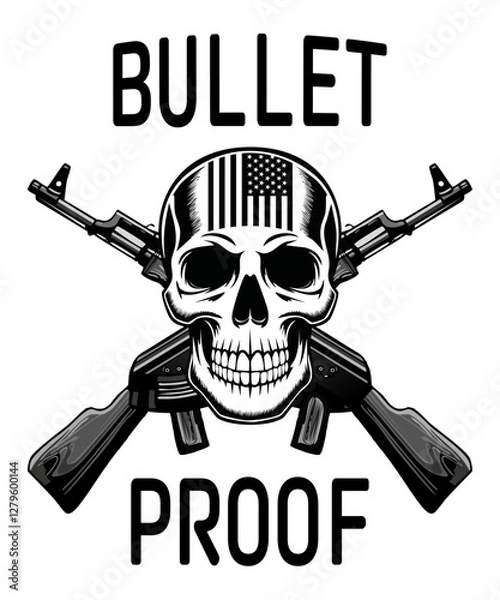 Fototapeta bullet proof