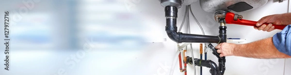 Fototapeta Hydraulik.