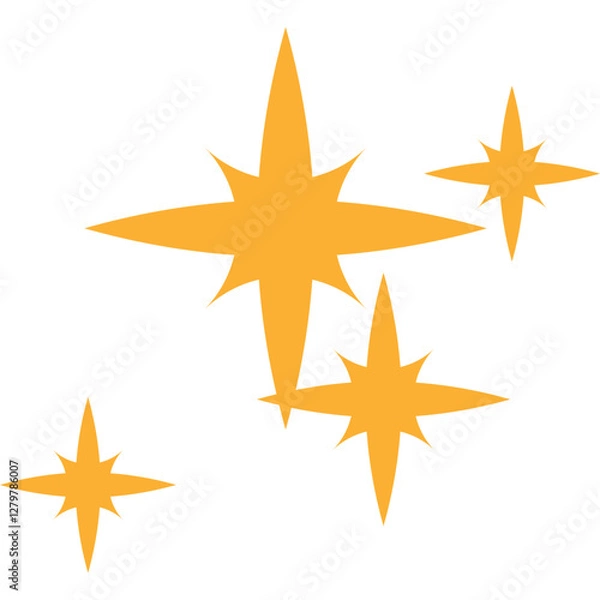 Obraz Sparkling Stars Decoration