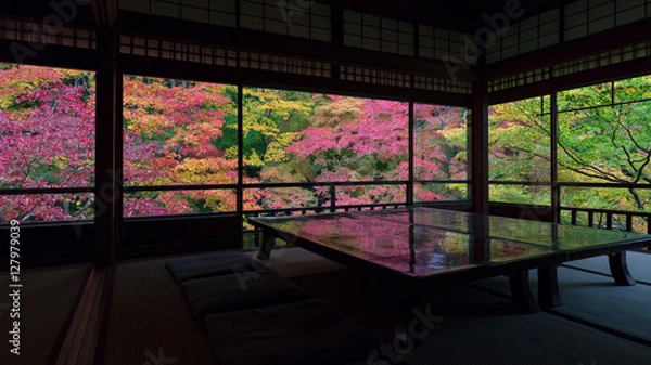 Fototapeta 秋の瑠璃光院