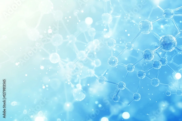 Obraz Medical Science Gradient Background/医療科学グラデーション背景