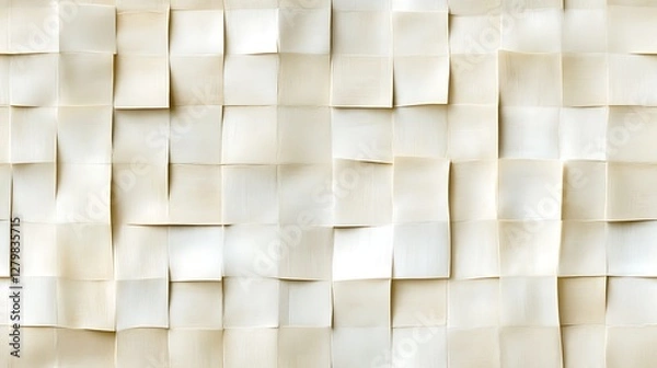 Fototapeta Abstract beige square pattern