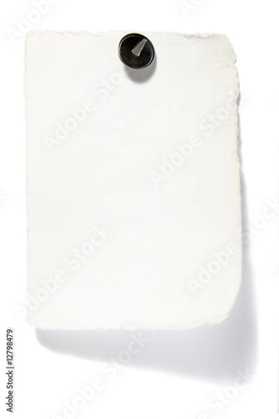 Fototapeta note clip