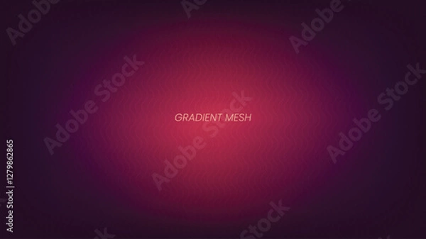 Fototapeta Abstract Vector Background with Gradient Mesh in Pink, Purple, and Maroon Colors