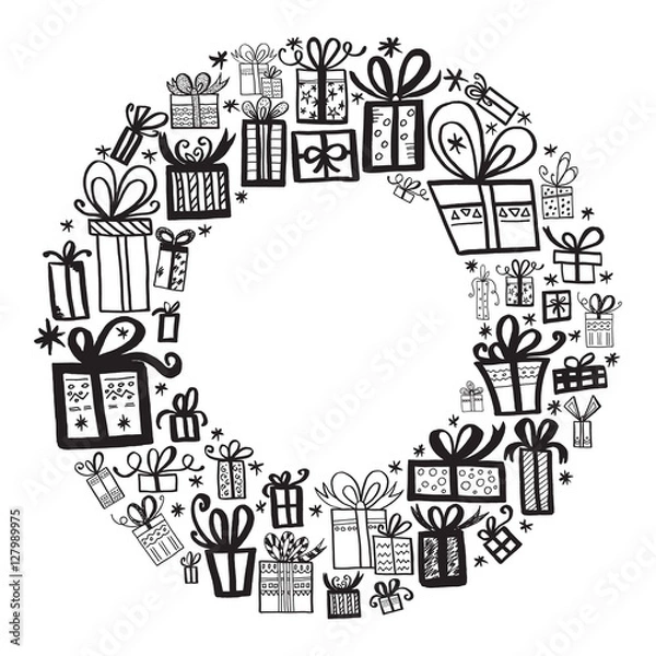 Obraz Celebration card template.