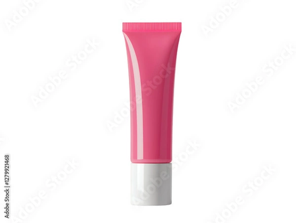 Fototapeta Lip gloss tube isolated on transparent background