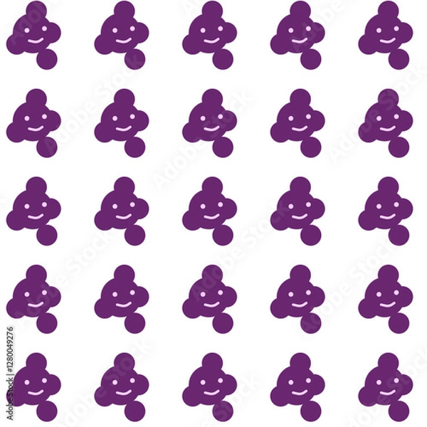 Obraz seamless printable pattern designs transparent png files