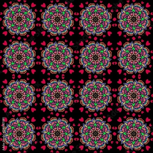 Obraz seamless floral pattern