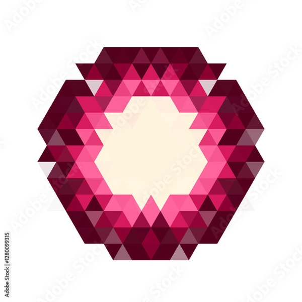 Obraz abstract geometric background