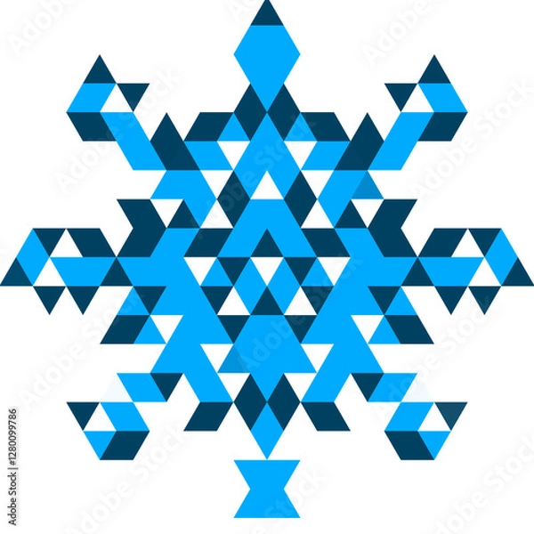 Obraz abstract triangle background