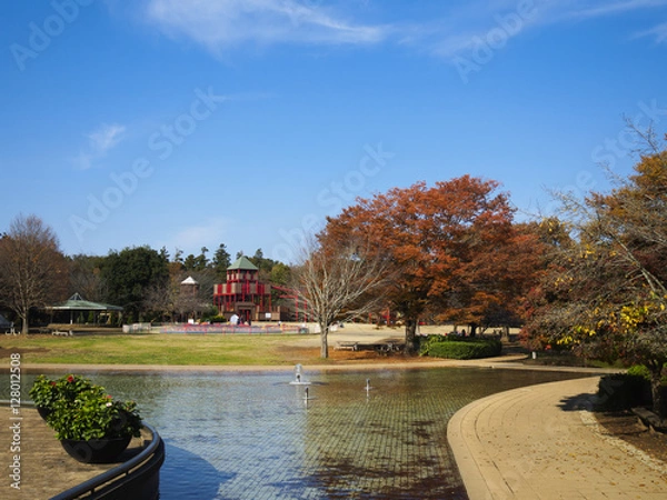 Fototapeta 秋のアンデルセン公園