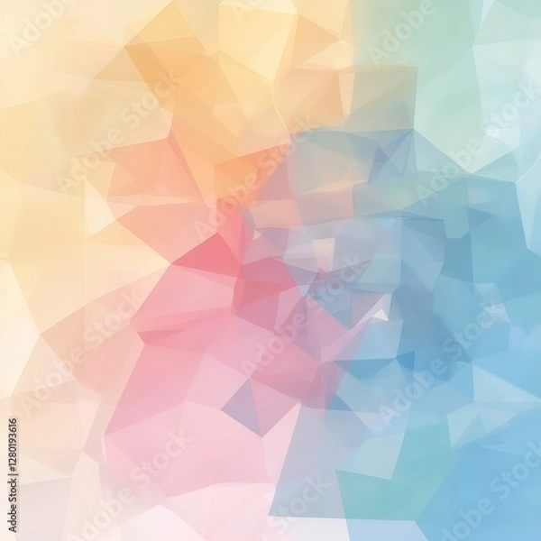 Obraz Abstract Geometric Polygonal Background