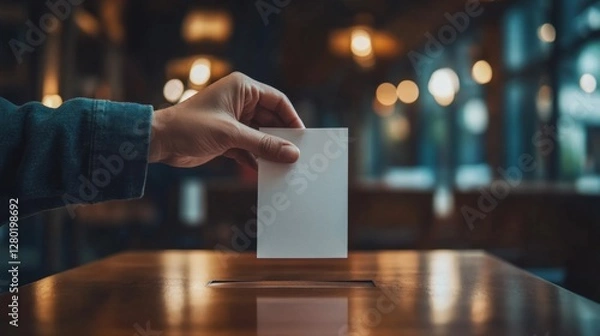 Fototapeta Voting Process Explained
