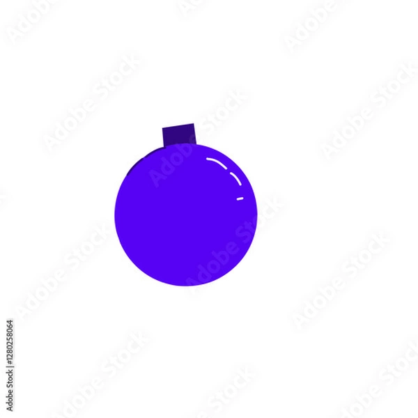 Obraz Set with hand drawn fruit doodles