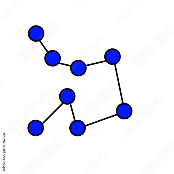 Obraz Artificial ai brain icon