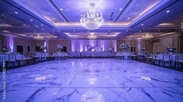 Obraz Elegant Ballroom Wedding Reception
