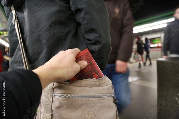 Obraz Langfinger, Taschendiebe