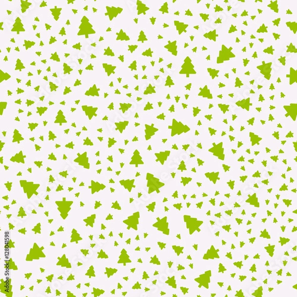 Fototapeta green tree pattern2-01