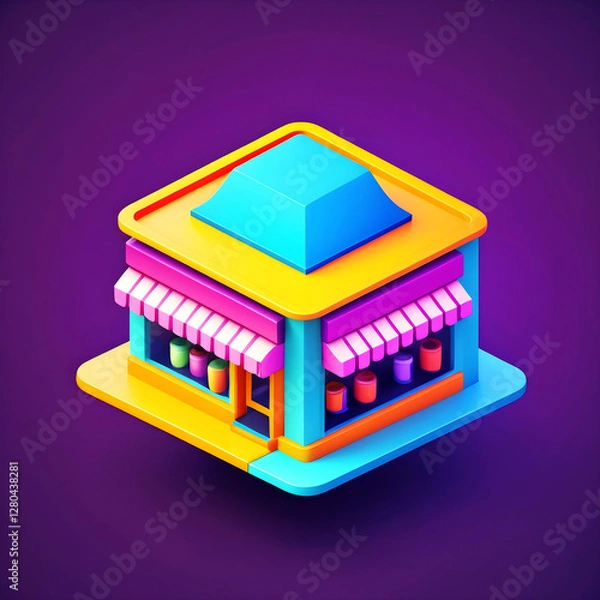 Obraz Store and Shop Icon