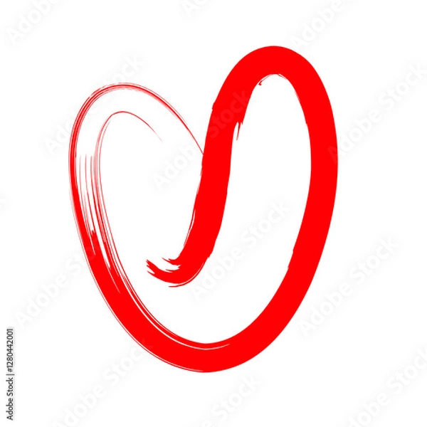 Fototapeta Heart Bread