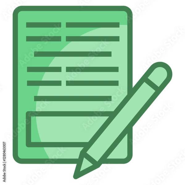 Fototapeta Application Form Icon For Design Element