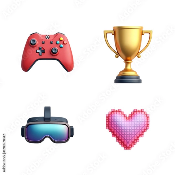 Obraz gold trophy cup