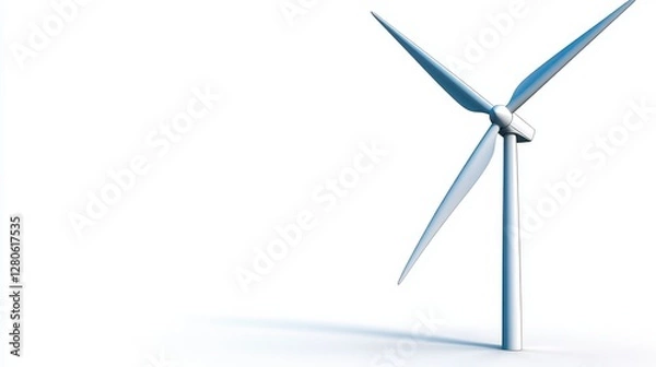 Fototapeta Modern Wind Turbine Design for Clean Energy Generation