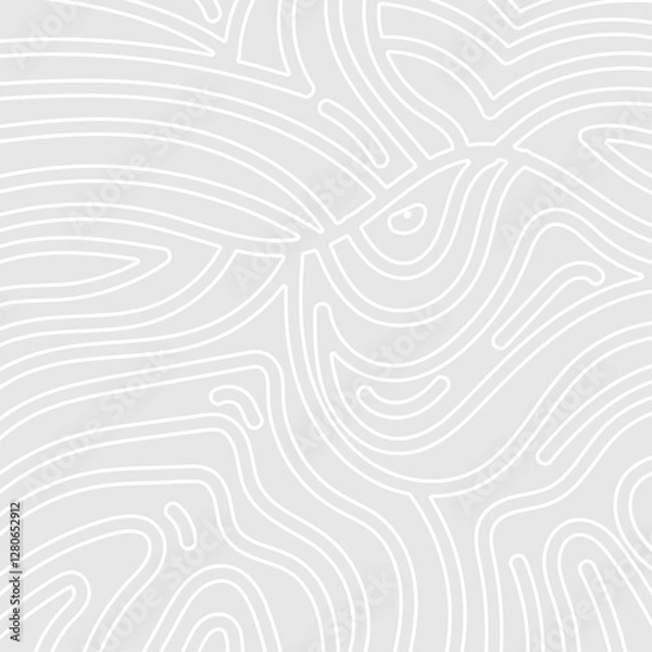 Fototapeta grayscale pattern with wavy lines. Monochrome background.