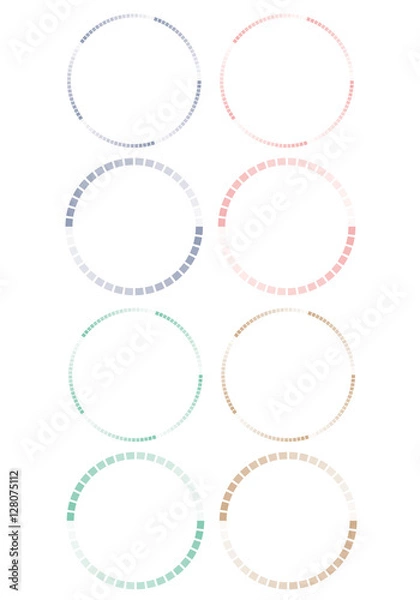 Fototapeta 円フレーム13